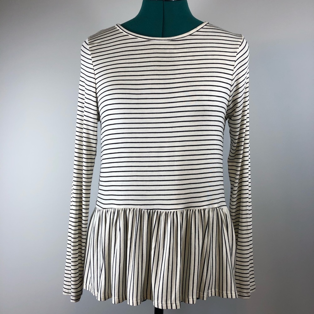 EUC Live in the Moment Peplum Top